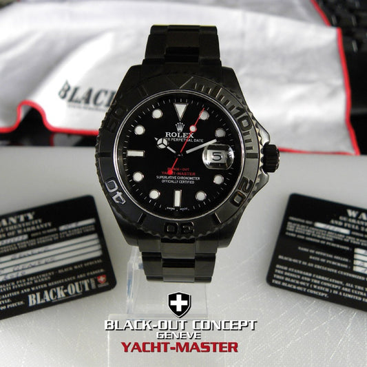 ⌚ Rolex Black Yacht – Bold Luxury on Your Wrist | 30% OFF!