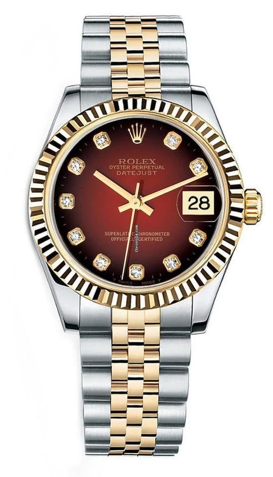 🔥 Red Dial Rolex | Skeleton Back | Automatic | 30% OFF